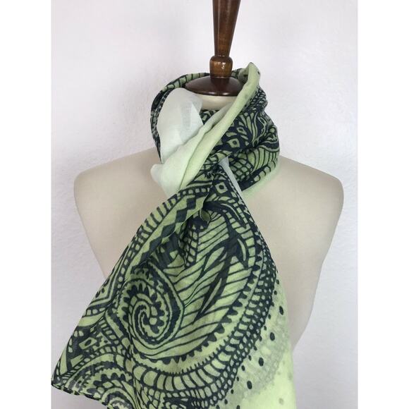 Lane Bryant Ombre Print Rectangular Scarf - Picture 3 of 9